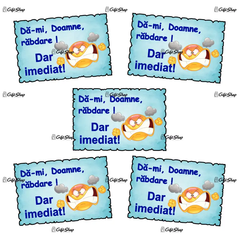 Da-mi doamne rabdare, magnet frigider mgs081